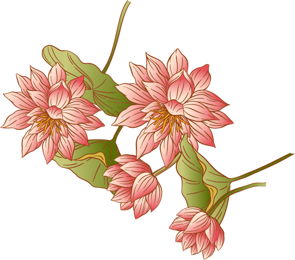 Ornamen Bunga Kiri