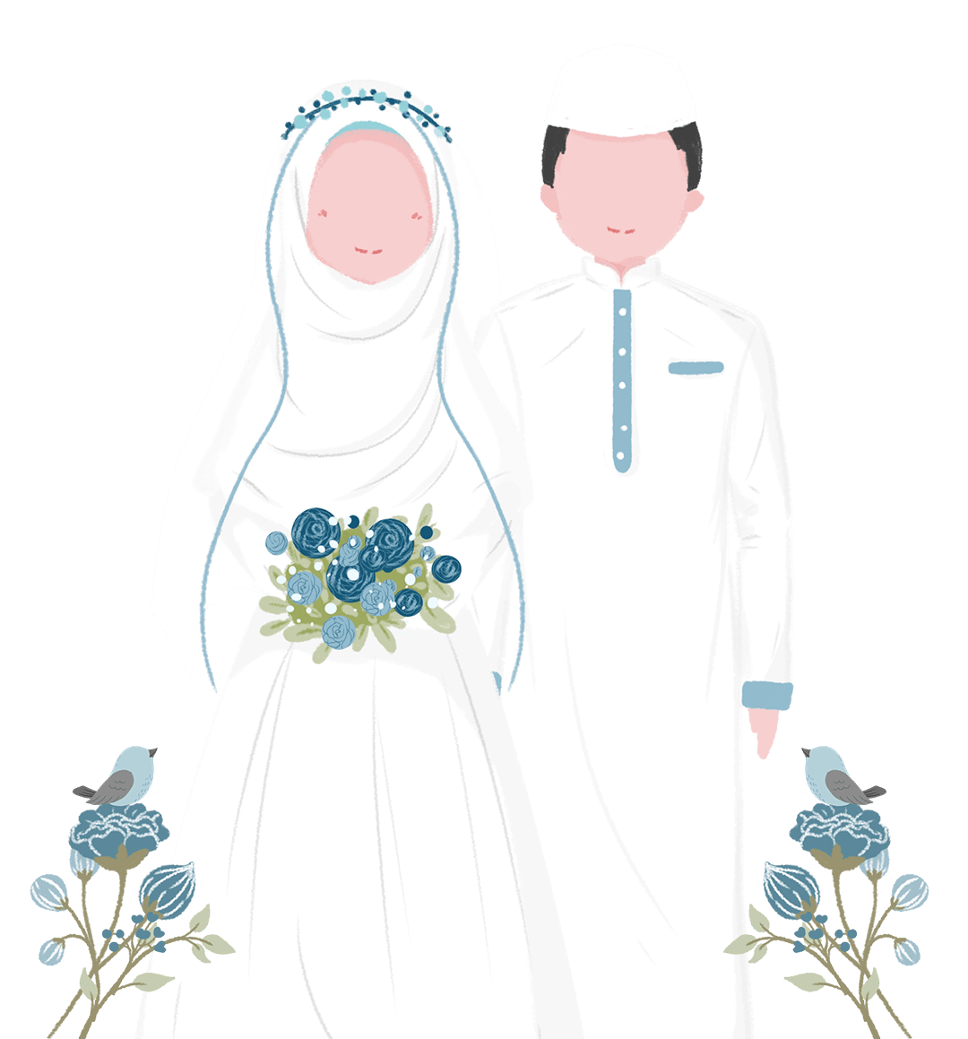 Ilustrasi Azkiya dan Rendra